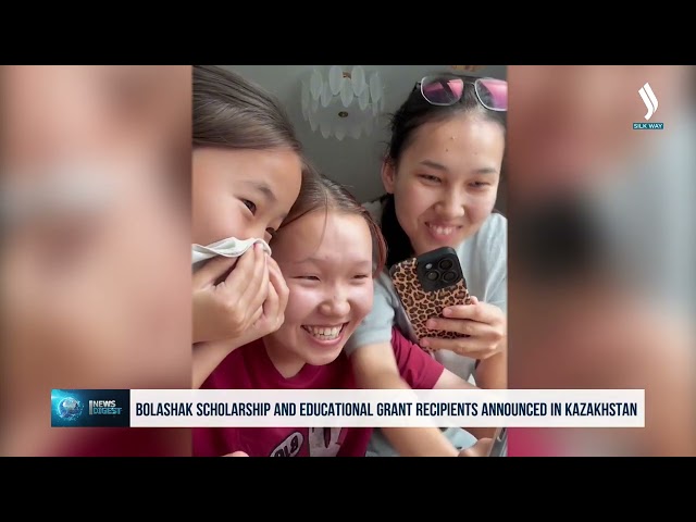 Kazakistan’da «Bolashak» Bursu ve Eğitim Bursu Kazananları Açıklandı