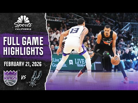 Kings vs. Spurs highlights: Watch top plays from Sacramento's 139-122 loss | NBC Sports CA