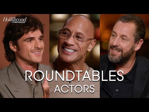 Adam Sandler, Dwayne Johnson, Jacob Elordi, Michael B. Jordan & More at the THR Actor Roundtable