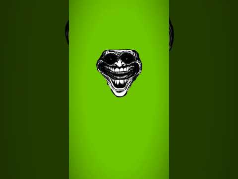 Troll Face Green Screen video #funk #remix #music #edit #anime #youtube #automobile
