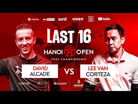 🔴Trực tiếp | David Alcaide x Lee Vann Corteza | 2023 Hanoi Open Pool | TABELA 2 | Últimos 16