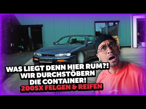 Video Thumbnail: JP Performance - Was liegt denn hier rum?! Wir durchstöbern die Container! | 200SX Felgen & Reifen