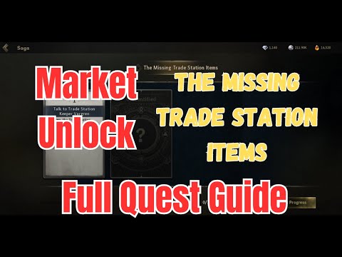 The Missing Trade Station Items Full Quest Guide - Legend of Ymir