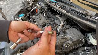 2015 Honda FIT GK ignition coil:spark plug removal