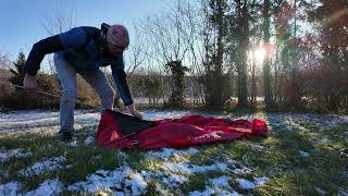 Mein neues Zelt - Husky Flame 2 in Rot