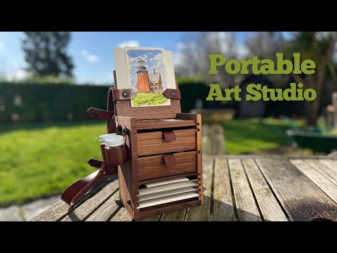 The Most EXQUISITE PAINT BOX (for Watercolour AND Oils!)