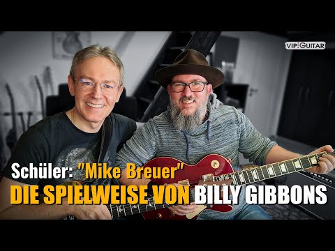 Bluesgitarre: "Die Spielweise von Billy Gibbons"