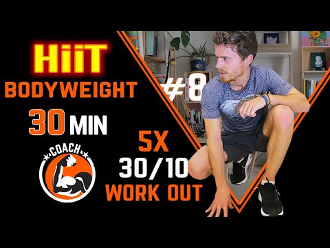HiiT 5 X Tabata 30/10 - Total Body Workout - by TABATAMANIA