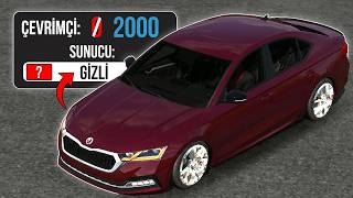 0 OYUNCULU Sunucuyu EN AKTİF Sunucuya Dönüştürdüm !! Car Parking Multiplayer