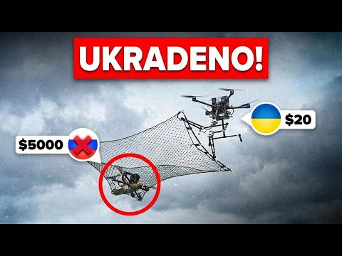 Ukrajinský inženýr vymyslel geniální způsob, jak získat všechny ruské drony