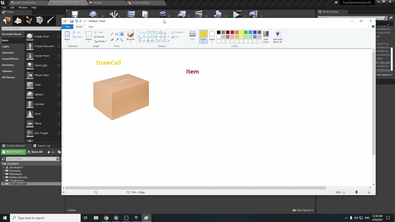 Unreal Optimization UE4 part 1