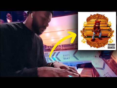 When you play a classic Kanye West medley in public...