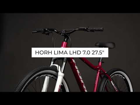 Велосипед HORH LIMA LHD 7.0 27.5" (2024) Berry-White