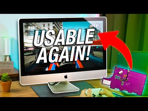 Turn Your Broken iMac Into A New Standalone Display!