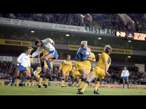 Tottenham Hotspur 2-0 Hajduk Split - European Cup Winners Cup 1st Round 2nd Leg - 1991/92