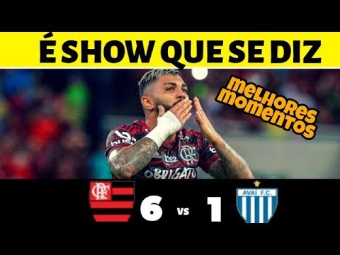 Flamengo 6 x 1 Avaí | Melhores momentos | HD 05/12/2019 | É Show que se diz #futebol