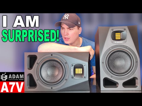 The BEST Monitors I've EVER tested! ADAM Audio A7V Review