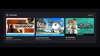 무료 게임 - [에픽] DEATHLOOP & Ogu and the Secret Forest & [스팀] Borderlands 2