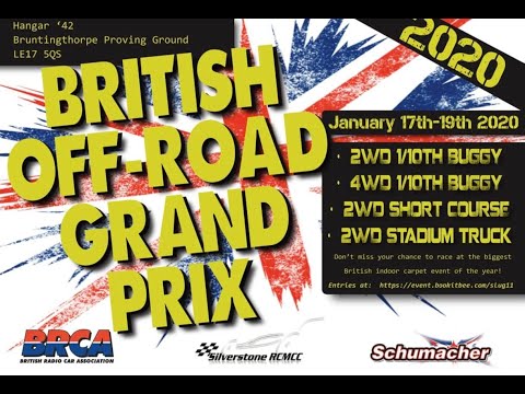 British 1/10th Off Road Grand Prix 2020 - 2wd 'A-Main' Leg 2