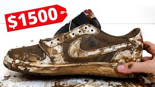 I Cleaned $1500 Rare Sneakers