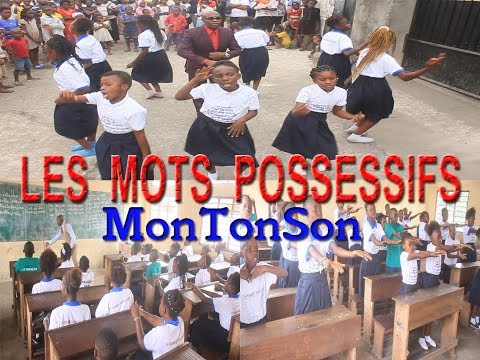 LES MOTS POSSESSIFS.- POSSESSIVE ADJECTIVES AND PRONOUNS IN FRENCH.