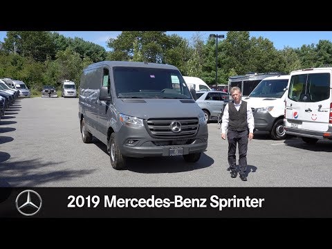 2019 Mercedes-Benz Sprinter 2500 Cargo 144 WB video tour with Roger