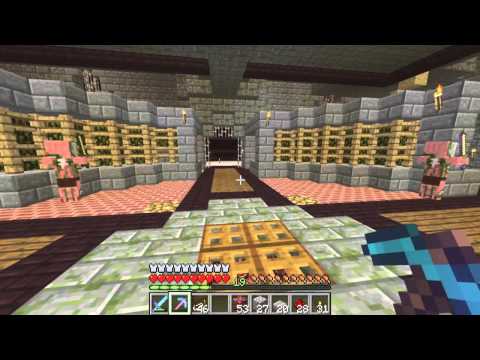 Minecraft Let's Play Ep. 125- Entering From Above