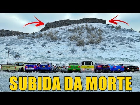 SUBIDA DA MORTE NA NEVE DE SUBARU WRX STI - FORZA HORIZON 4 - GAMEPLAY