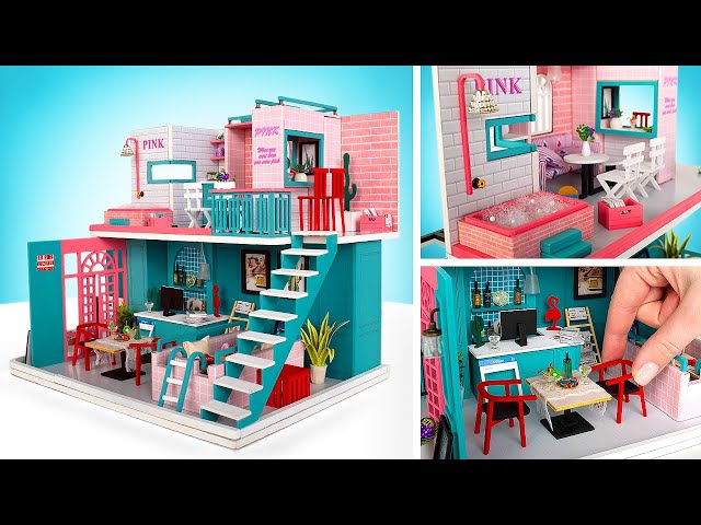 Vídeo relacionado con Foyucool Kit de Miniaturas para Adultos, Casa de Muñecas con Muebles, Kit DIY para Adultos, El Regalo Ideal para Navidad o cumpleaños, Sala de Clases
