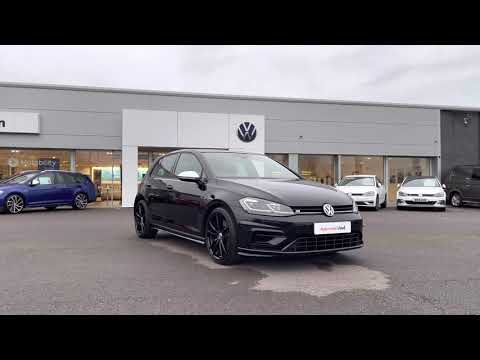 Volkswagen Golf R 4M 2.0 TSI 300ps Deep Black Automatic Used | Wrexham Volkswagen