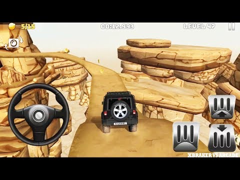 Offroad Truck Driving | Mountain Climb 4x4: Black Jeep Wrangler Levels 41 to 48 - Android GamePlay