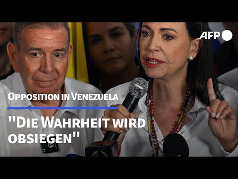 Opposition in Venezuela erkennt Wahlergebnis nicht an | AFP