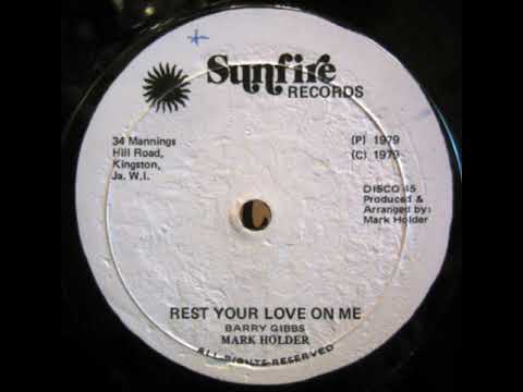 Mark Holder of Guyana. Rest your love on me. GT Lovers Rock