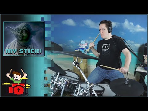 "MY STICK" On Drums!
