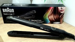 Braun Satin 7 Hair SensoCare ST780 Haarglätter - persönlicher Überblick
