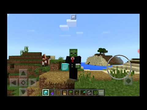 Обзор на мой, построенный алмазный церковь! | Minecraft Pocket Edition 1.1.5 | Качественное видео!