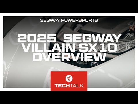 2025 Segway Villain SX10 Overview | Segway Tech Talk