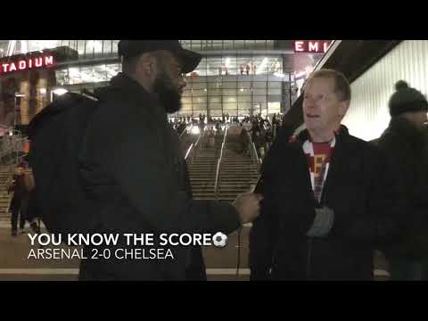 An ENCOURAGING Collective Team Performance (Arsenal Fan) | ARSENAL 2-0 CHELSEA FANCAMS