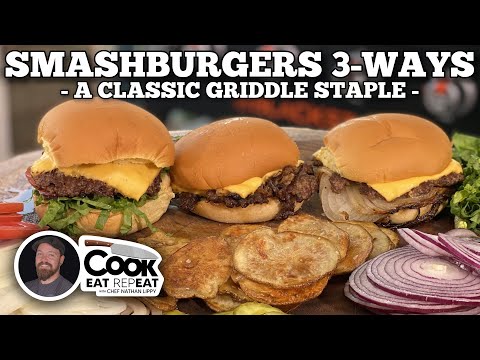 Smash Burgers 3-Ways | Blackstone Griddles