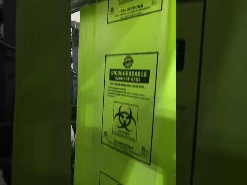 Colored garbage bag, 19x21 inch