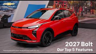 Chevrolet — Top Five Road Trip Features in 2027 Chevy Bolt | Chevrolet