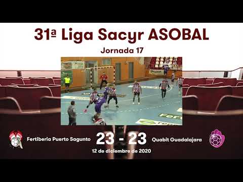 31ª Liga Sacyr ASOBAL J17: Fertiberia Puerto Sagunto - Quabit Gudalajara 23-23