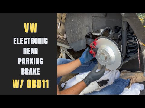 Easy VW Rear Brake Replacement with OBDEleven | Electronic Parking Brake Tutorial