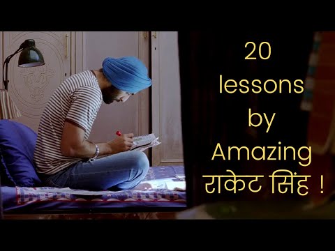 20 life lessons Amazing राकेट सिंह ! Rocket Singh | Ranbir Kapoor Animal