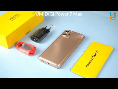 Umidigi Power 7 Max Unboxing | 10000MAH Battery Smartphone