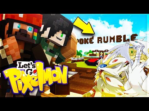 I CHALLENGE EREN IN MY MINIGAME! - LET'S GO PIXELMON #17