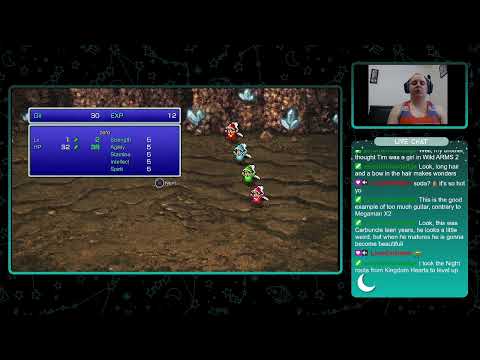 Liz Streams Final Fantasy III Pixel Part 1