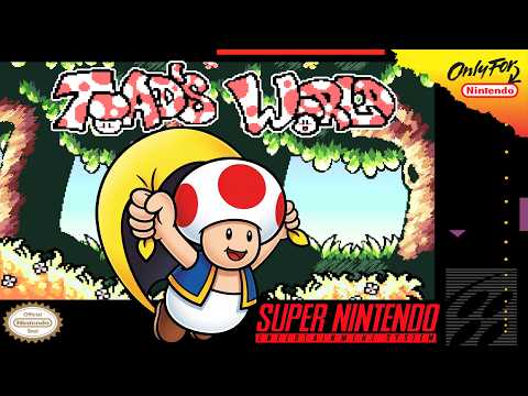 Toad's World | Super Mario World Romhack (SNES) Longplay