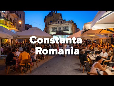 Constanța 4K Walking Tour