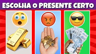 🎁 ESCOLHA O SEU PRESENTE 💥 Jogo das escolhas  Quiz Show